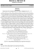 Cover page: Measurement of the branching fraction of Ds inclusive semileptonic decay Ds+→e+X