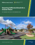 Cover page of Depaving California Schools for a Greener Future