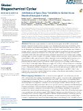 Cover page: Attribution of Space‐Time Variability in Global‐Ocean Dissolved Inorganic Carbon