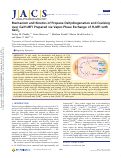 Cover page: Mechanism and Kinetics of Propane Dehydrogenation and Cracking over Ga/H-MFI Prepared via Vapor-Phase Exchange of H‑MFI with GaCl3