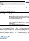 Cover page: Development of male and female models of long urethral strictures in swine.