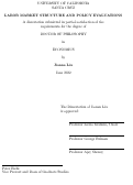 Cover page: Labor Market Structure and Policy Evaluations