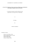 Cover page: A tale of two Parliaments : representativeness, effectiveness and industrial citizenship in Argentina and Chile, 1900-1930