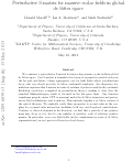 Cover page: Perturbative S-matrix for massive scalar fields in global de Sitter space