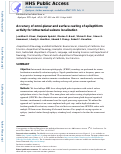 Cover page: Accuracy of omni‐planar and surface casting of epileptiform activity for intracranial seizure localization