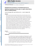 Cover page: Biobehavioral consequences of prenatal exposure to a matrilineal overthrow and relocation in captive infant rhesus (Macaca mulatta) monkeys