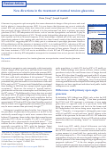 Cover page: New directions in the treatment of normal tension glaucoma