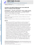 Cover page: Activation of the NLRP3 Inflammasome Is Associated with Valosin-Containing Protein Myopathy.