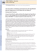 Cover page: The Association of Smoking and Alcohol Use With Age-related Macular Degeneration in the Oldest Old: The Study of Osteoporotic Fractures