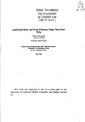 Cover page: Analyzing safety and fault tolerance using time Petri nets