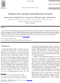 Cover page: Neutrino mass operator renormalization revisited