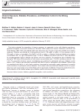 Cover page: Arsenic Exposure, Diabetes Prevalence, and Diabetes Control in the Strong Heart Study