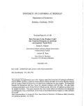 Cover page: How Pervasive Is the Product Cycle? The Empirical Dynamics of American and Japanese Trade Flows