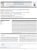 Cover page: The impact of DNA tumor viruses in low-to-middle income countries (LMICS): A literature review.