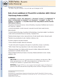 Cover page: Role of oral candidiasis in TB and HIV co-infection: AIDS Clinical Trial Group Protocol A5253