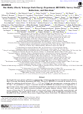 Cover page: The Hobby–Eberly Telescope Dark Energy Experiment (HETDEX) Survey Design, Reductions, and Detections* * Based on observations obtained with the Hobby–Eberly Telescope, which is a joint project of the University of Texas at Austin, the Pennsylvania State University, Ludwig-Maximilians-Universität München, and Georg-August-Universität Göttingen.