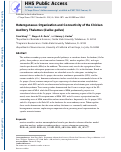 Cover page: Heterogeneous organization and connectivity of the chicken auditory thalamus (Gallus gallus)