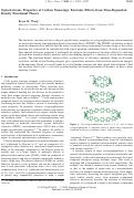 Cover page: Optoelectronic Properties of Carbon Nanorings: Excitonic Effects from Time-Dependent Density Functional Theory