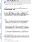 Cover page: Methylation of the dopamine transporter gene in blood is associated with striatal dopamine transporter availability in ADHD: A preliminary study