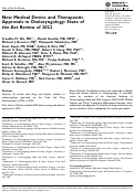 Cover page: New Medical Device and Therapeutic Approvals in Otolaryngology: State of the Art Review of 2022.