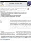 Cover page: Foot and ankle pain and risk of incident knee osteoarthritis and knee pain: Data from the Multicentre Osteoarthritis Study