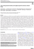 Cover page: Class-wide genomic tendency throughout specific extremes in black fungi