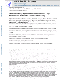 Cover page: Obstructive Sleep Apnea and Incident Cancer: A Large Retrospective Multicenter Clinical Cohort Study