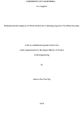 Cover page: Fundamental Investigation of Triton Surfactant-Containing Aqueous Two-Phase Systems