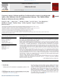 Cover page: Coronary artery Calcium predicts Cardiovascular events in participants with a low lifetime risk of Cardiovascular disease: The Multi-Ethnic Study of Atherosclerosis (MESA)