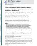 Cover page: Soluble epoxide hydrolase inhibitor can protect the femoral head against tobacco smoke exposure-induced osteonecrosis in spontaneously hypertensive rats