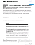 Cover page: Comparison of methods for estimating the nucleotide substitution matrix