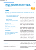 Cover page: Comparison of colon adenoma detection rates using cap-assisted and Endocuff-assisted colonoscopy: a randomized controlled trial