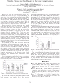 Cover page: Stimulus Valence and Mood Valence in Discourse Comprehension