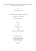 Cover page: Organizing International Society: The French Peace Movement and the Origins of Reformist Internationalism, 1821-1853