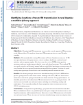 Cover page: Identifying locations of recent TB transmission in rural Uganda: a multidisciplinary approach