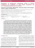 Cover page: Evaluation of pentacyclic triterpenes found in Perilla frutescens for inhibition of skin tumor promotion by 12- O -tetradecanoylphorbol-13-acetate