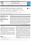 Cover page: Co-generation of hydrogen and power/current pulses from supercapacitive MFCs using novel HER iron-based catalysts.