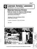 Cover page: Simulation of Vortex-Line Pinning by Defects in the Y-Ba-Cu-O System