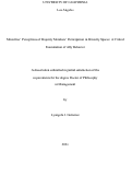 Cover page: Minorities’ Perceptions of Majority Members’ Participation in Minority Spaces: A Critical Examination of Ally Behavior