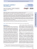 Cover page: Assessing the readability of ClinicalTrials.gov.