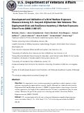 Cover page: Development and validation of a brief warfare exposure measure among U.S. Iraq and Afghanistan war veterans: The Deployment Risk and Resilience Inventory-2 Warfare Exposure-Short Form (DRRI-2 WE-SF).