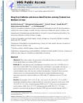 Cover page: Drug use patterns and associated factors among female sex workers in Iran