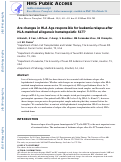 Cover page: Are changes in HLA Ags responsible for leukemia relapse after HLA-matched allogeneic hematopoietic SCT?