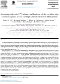 Cover page: Assessing multi-site δ18O-climate calibrations of the coralline alga Clathromorphum across the high-latitude Northern Hemisphere