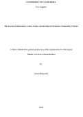 Cover page: The Scents of Subsistence: Labor, Crisis, and Kinship in Ndzuani’s Commodity Frontier