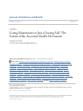 Cover page: Traditional and nontraditional risks for kidney disease: a comparison of Western and Paleolithic-type diets