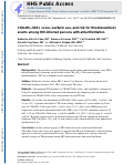 Cover page: CHA2DS2-VASc Score, Warfarin Use, and Risk for Thromboembolic Events Among HIV-Infected Persons With Atrial Fibrillation