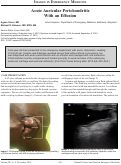 Cover page: Acute Auricular Perichondritis With an Effusion