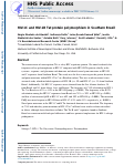 Cover page: HIV-1C and HIV-1B Tat protein polymorphism in Southern Brazil