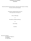 Cover page: Structural and Functional Characterizations of Flavivirus NS5: Perspective for Drug Discovery and Vaccine Development